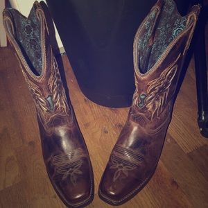 Leather Laredo Cowgirl boots